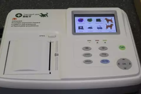 E30 VET ветеринарный электрокардиограф