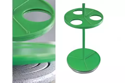 ПЭ-2960 штатив для 3-х круглых и грушевидных делительных воронок 250 мл