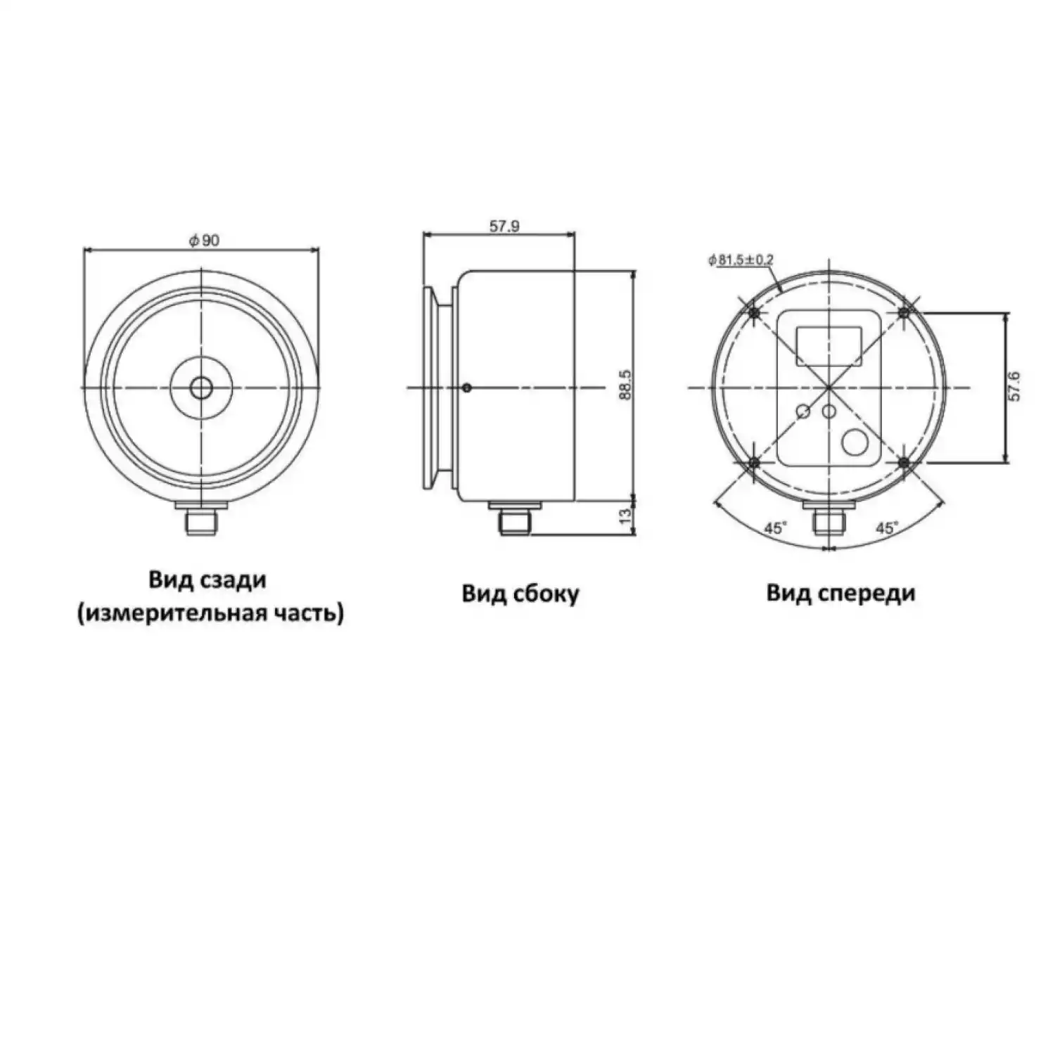 CM-Base alpha (тип D) рефрактометр проточный - 4