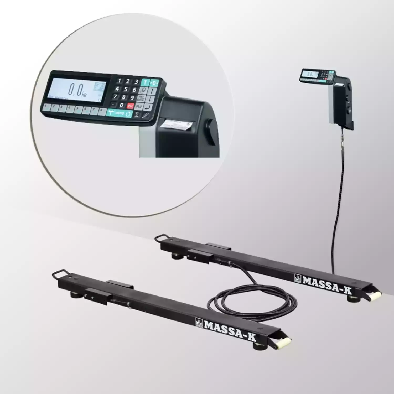 Весы стержневые с печатью этикеток 4D-B-12/1-2000-RL - 1