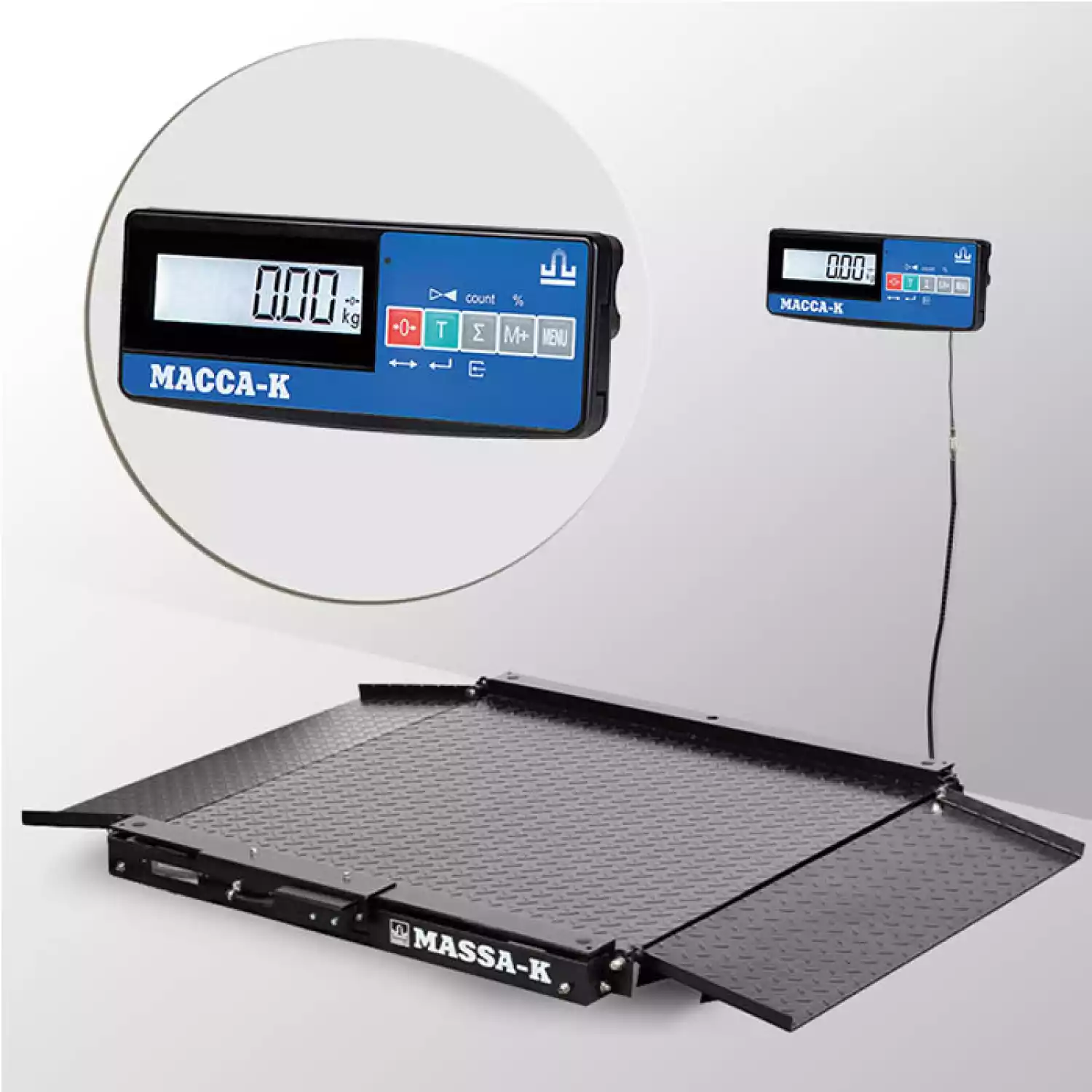 Весы платформенные электронные 4D-LA-10/10-1000-A(RUEW) - 1