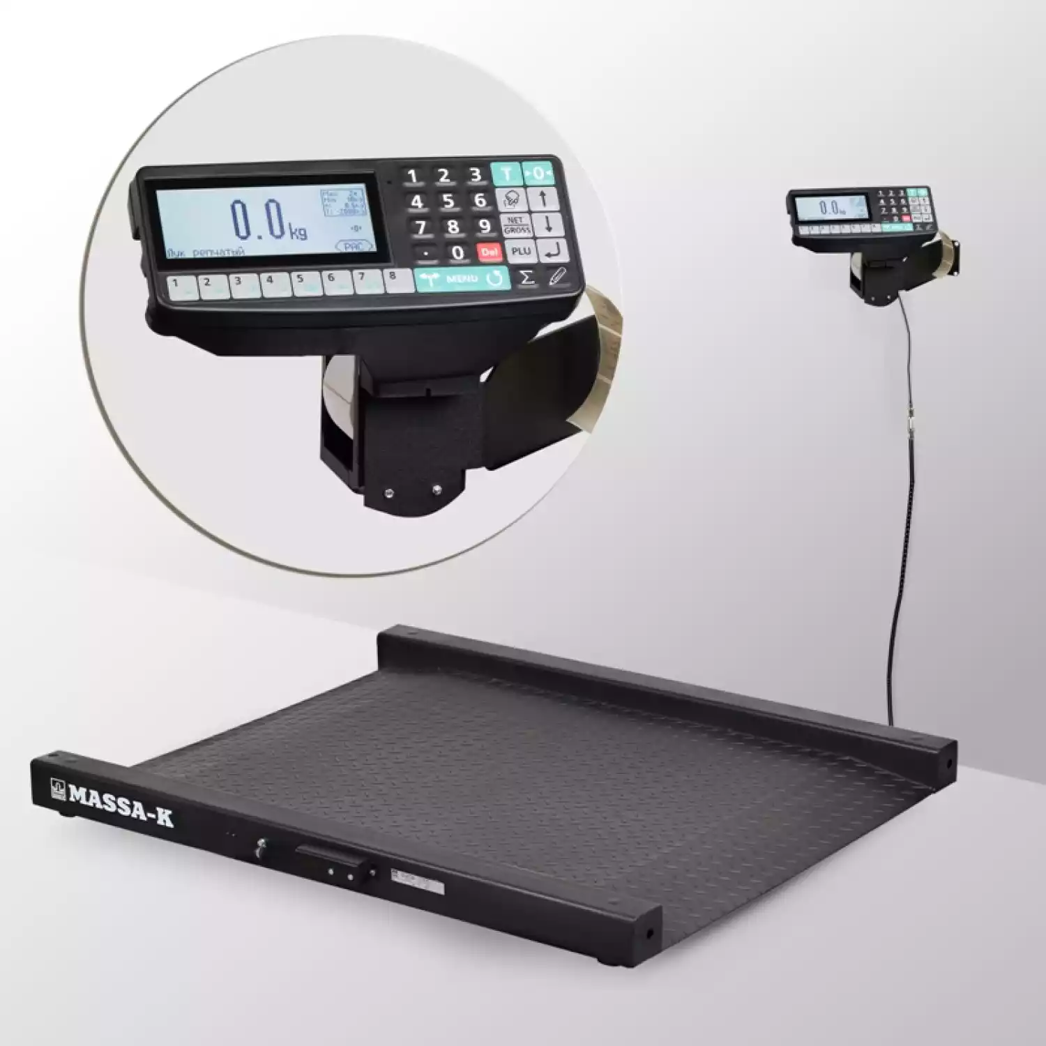 Весы платформенные электронные с печатью этикеток 4D-LM-10/10-2000-RP - 1