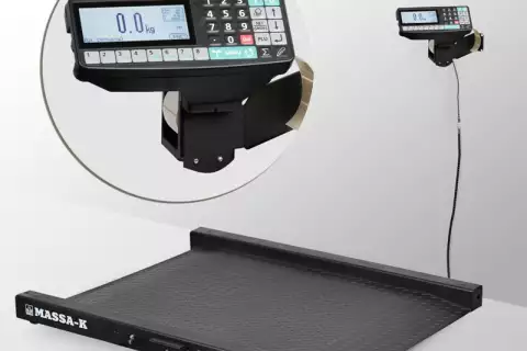Весы платформенные электронные с печатью этикеток 4D-LM-10/10-2000-RP