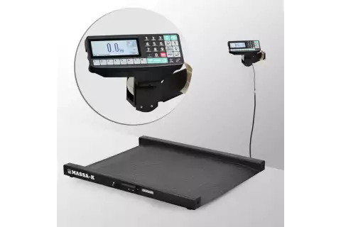 Весы платформенные электронные с печатью этикеток 4D-LM-10/10-2000-RP