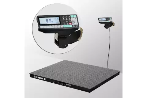 Весы платформенные электронные с печатью этикеток 4D-PМ-15/15-3000-RP