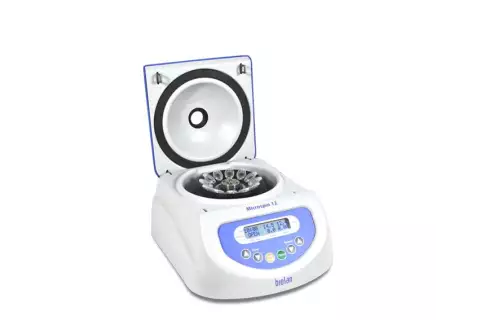Мини центрифуга высокоскоростная BioSan Microspin 12 (1000-14500 об/мин)