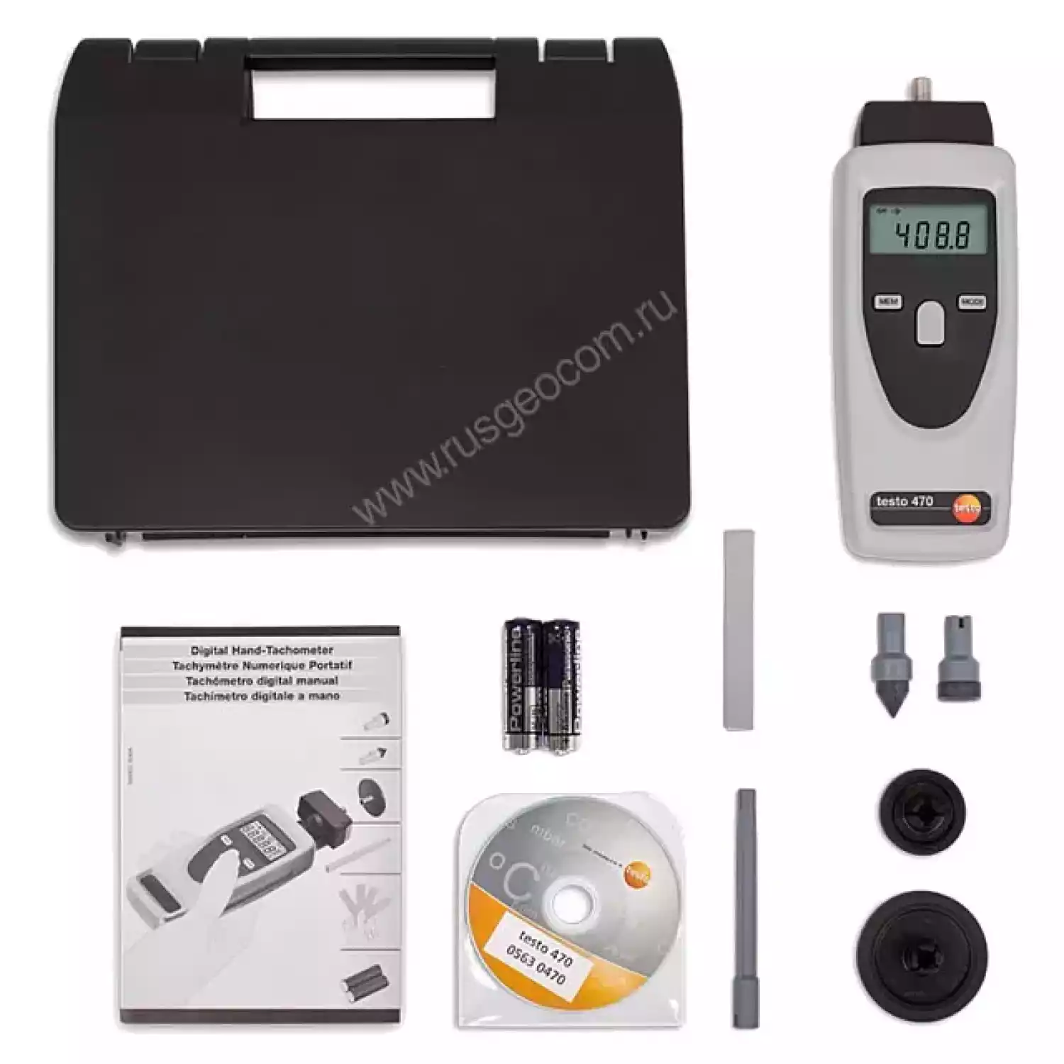 Testo 470 тахометр - 4