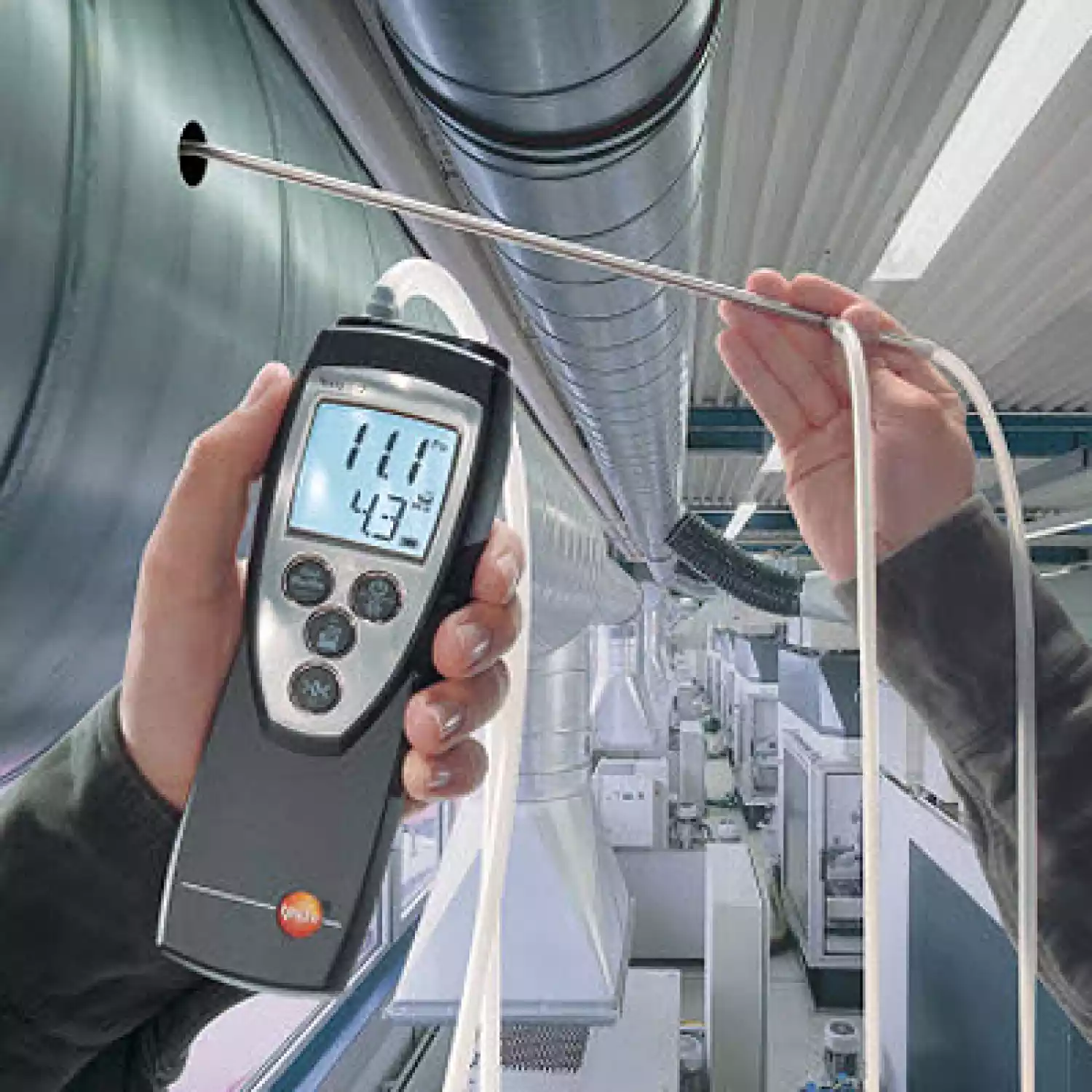 Testo 512 манометр дифференциальный (от 0 до 2000 гПа) - 3