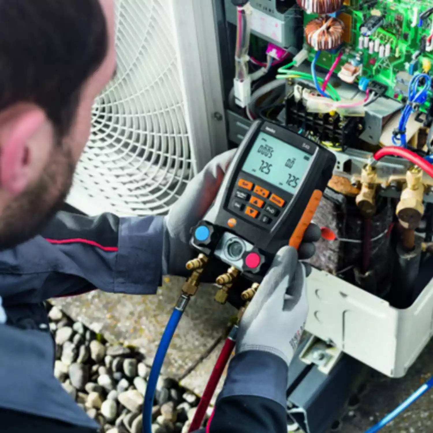 Testo 549 коллектор цифровой манометрический - 5