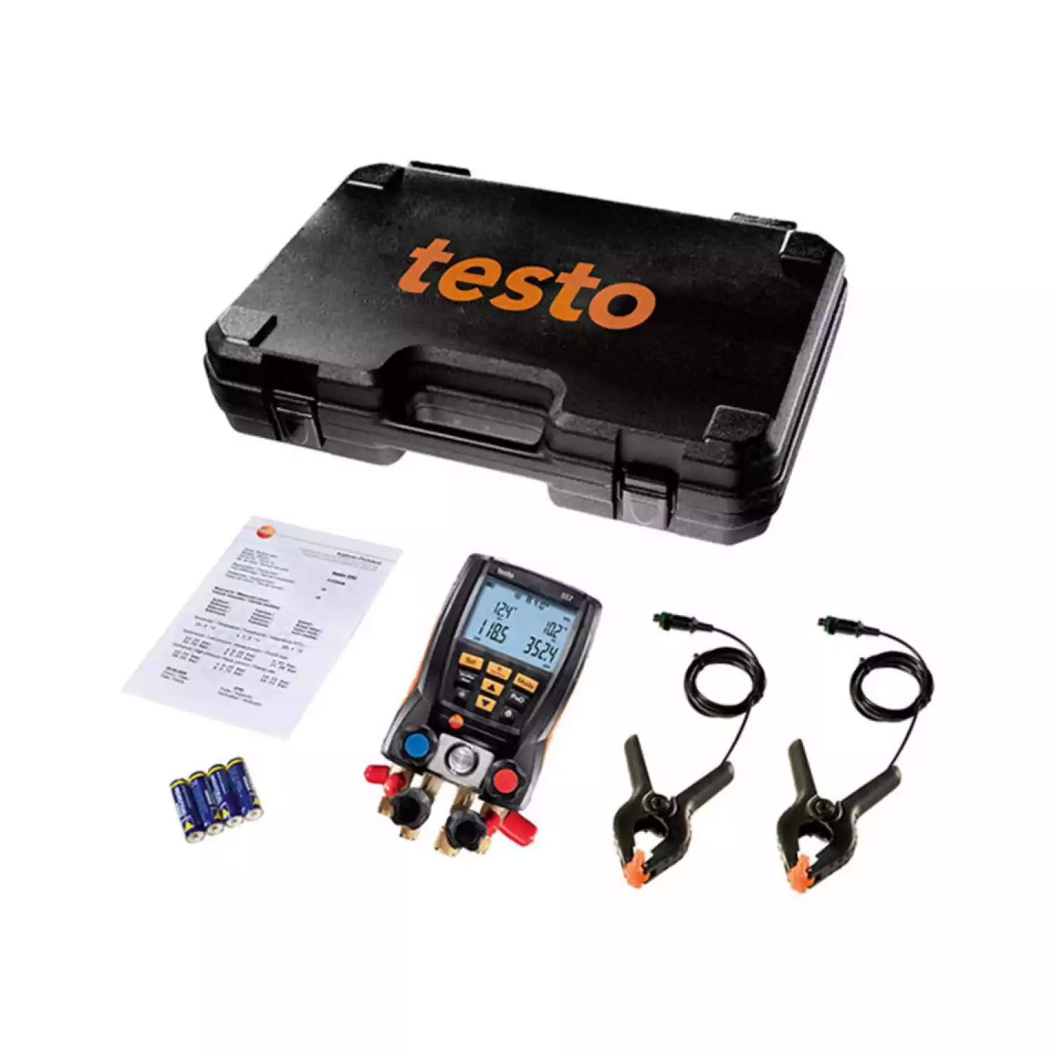 Testo 557 коллектор манометрический цифровой (комплект) - 3