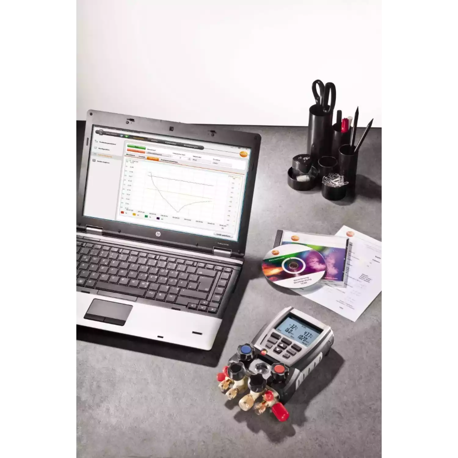 Testo 570-1 коллектор манометрический (комплект) - 4