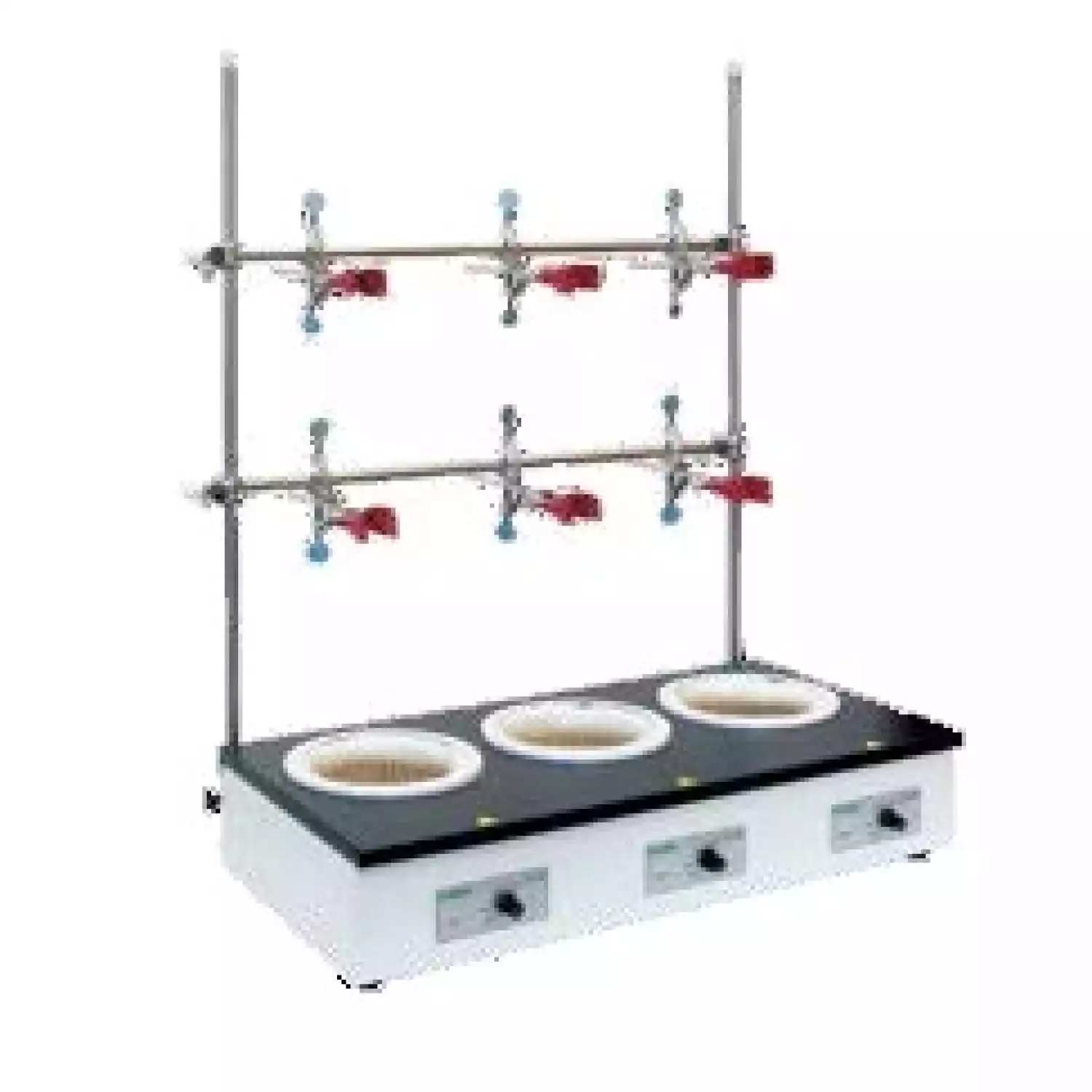 ES-4110-3 колбонагреватель 3-х местный, T до +450 °С, 1000 мл - 1