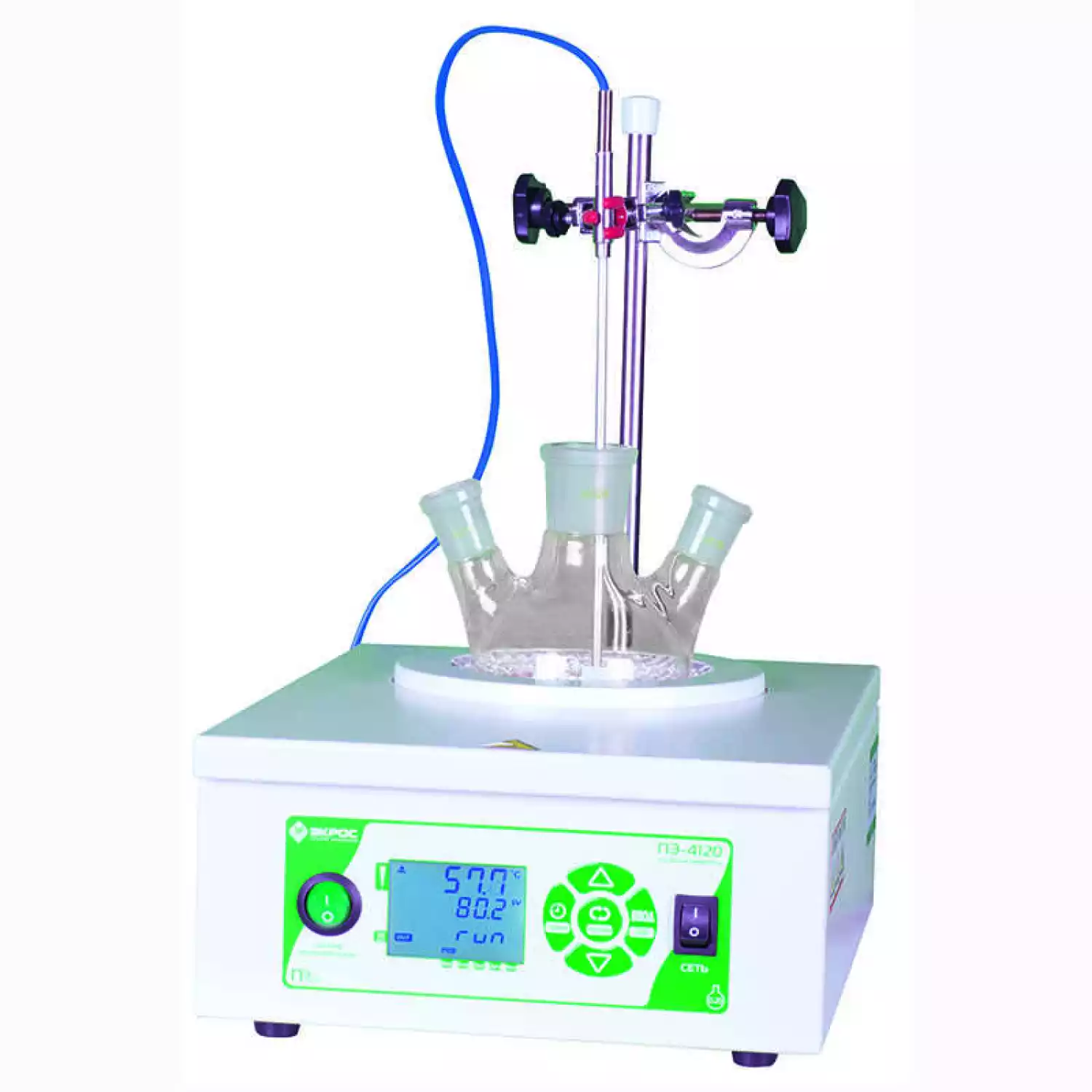 Колбонагреватель ПЭ-4110 одноместный, T до +400 °С, 1000 мл - 1