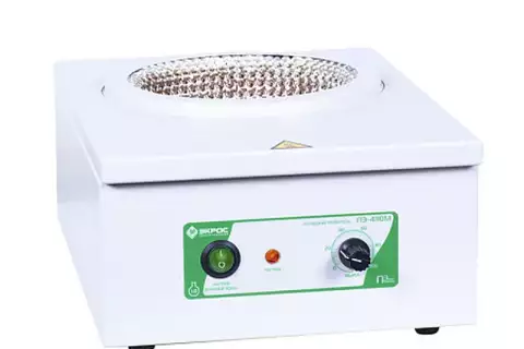 ПЭ-4100М колбонагреватель одноместный, T до +450 °С, 500 мл