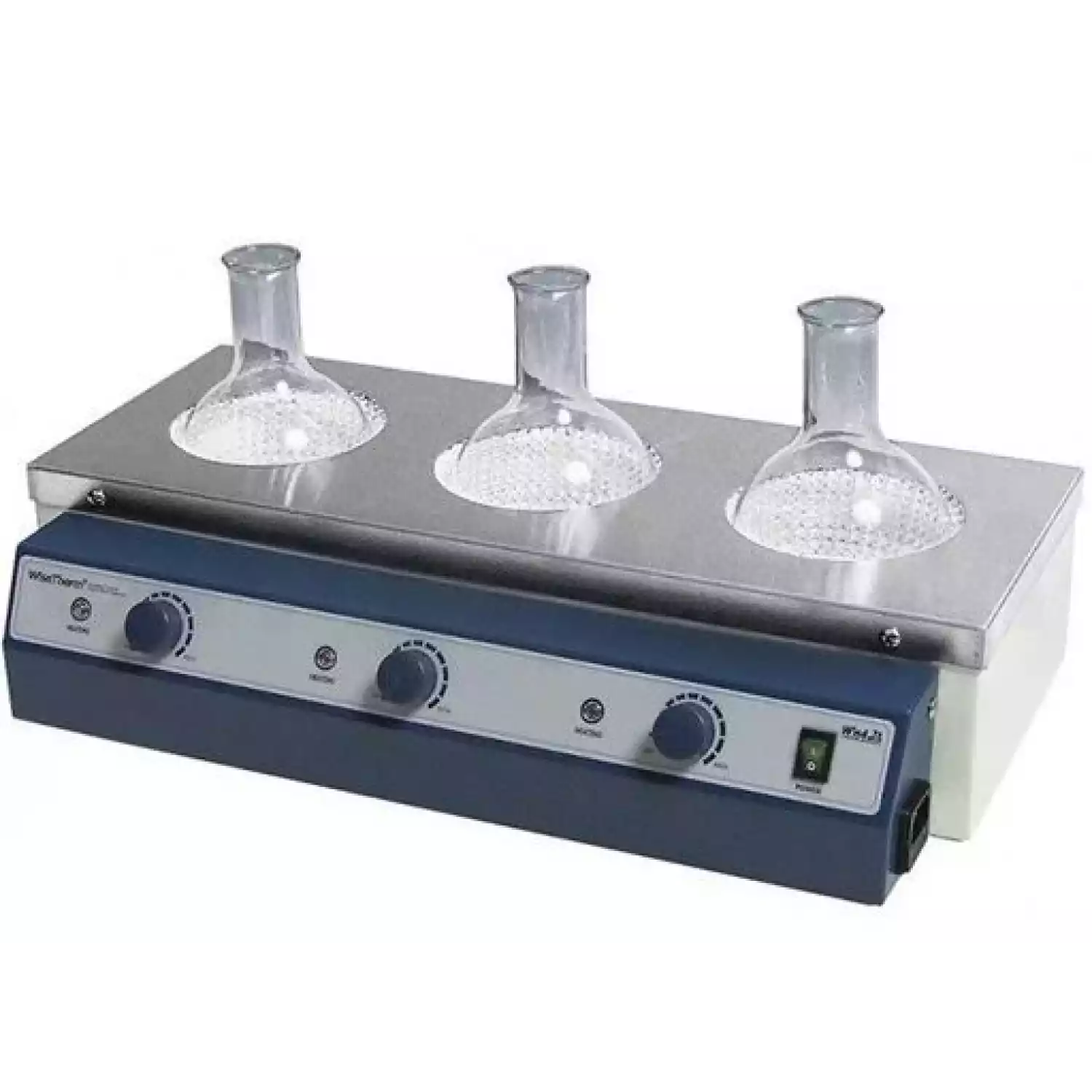 Колбонагреватель WHM-12393 3-х местный, T до +450 °С, 1000 мл - 1