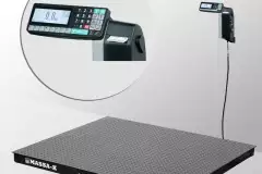Весы платформенные электронные с печатью этикеток 4D-PМ-12/12-3000-RL
