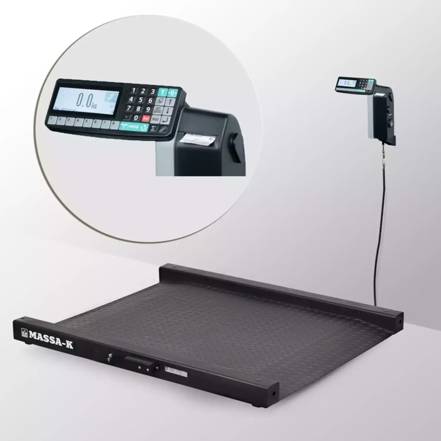 Весы платформенные электронные с печатью этикеток 4D-LM-10/10-2000-RL - 1