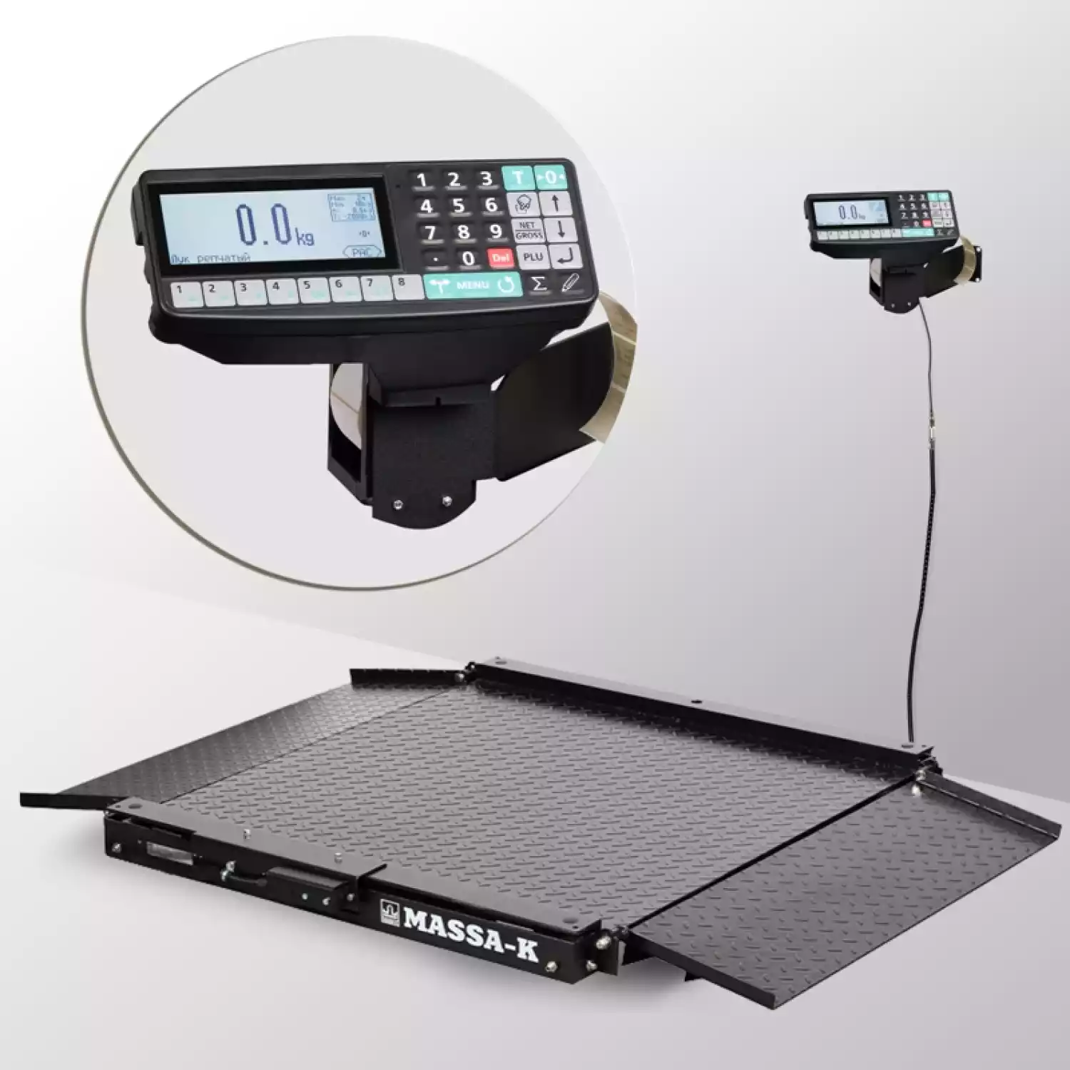 Весы платформенные электронные с печатью этикеток 4D-LA-10/10-1000-RP - 1