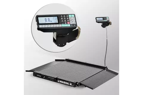 Весы платформенные электронные с печатью этикеток 4D-LA-10/10-1500-RP