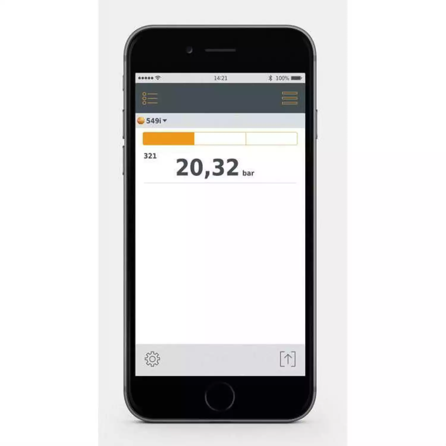 Testo 549i cмарт-зонд — манометр высокого давления с Bluetooth, управляемый со смартфона/планшета - 3