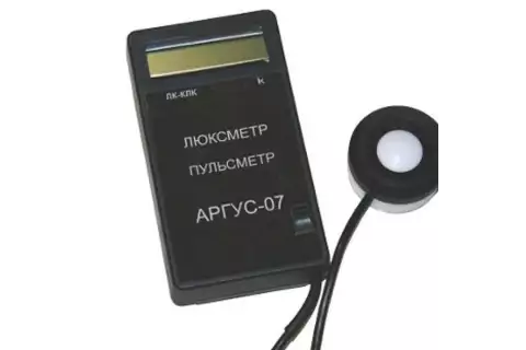 АРГУС-07 люксметр-пульсметр