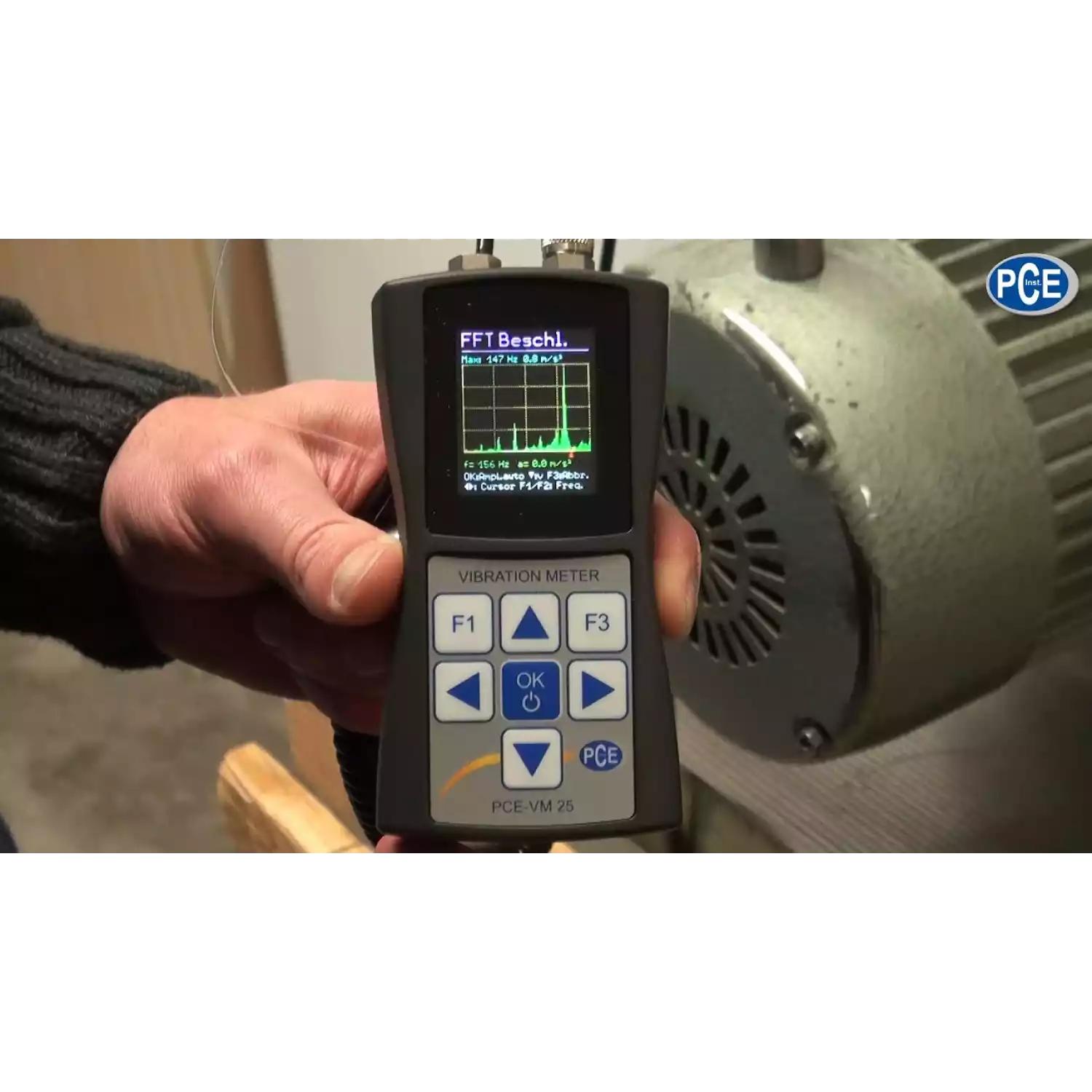 Виброметр PCE-VM 25 - 2