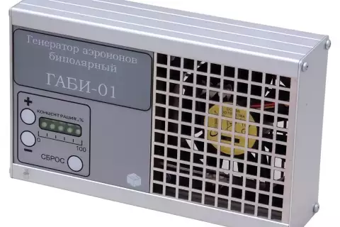 Генератор аэроионов биполярный ГАБИ-01