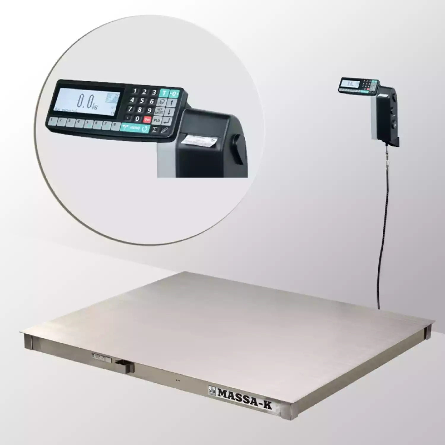 Весы платформенные электронные с печатью этикеток 4D-P.S-2-1000-RL - 1