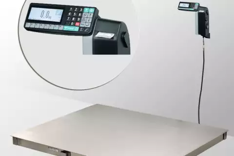 Весы платформенные электронные с печатью этикеток 4D-P.S-2-1000-RL