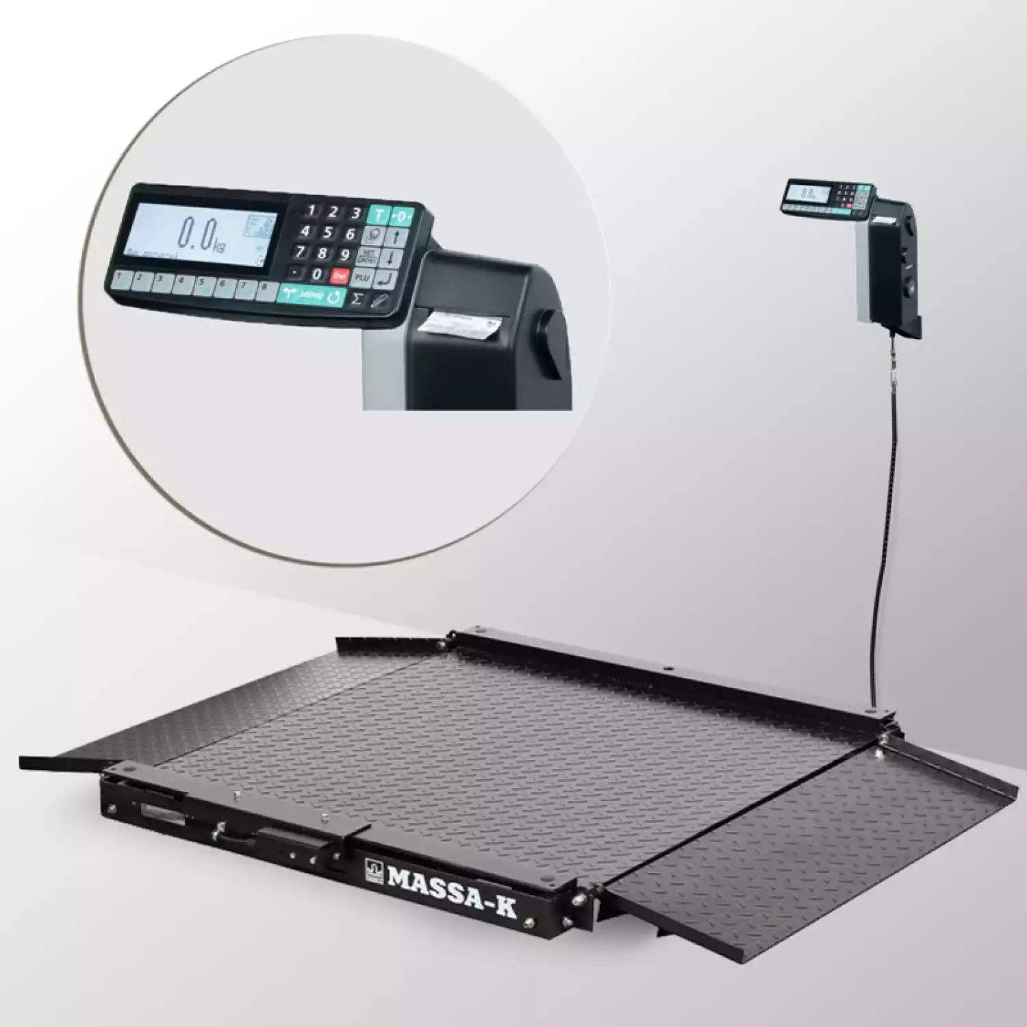 Весы платформенные электронные с печатью этикеток 4D-LA-10/10-1000-RL - 1