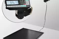 Весы платформенные электронные врезные с печатью этикеток 4D-PMF-20/15-3000-RP