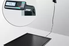 Весы платформенные электронные врезные с печатью этикеток 4D-PMF-20/15-1000-RL