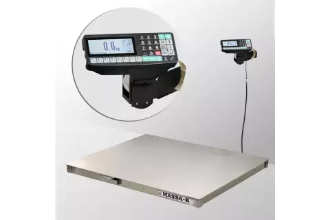 Весы платформенные электронные с печатью этикеток 4D-PM.S-12/10-500-RP