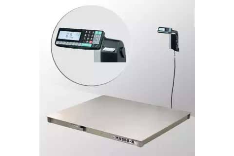 Весы платформенные электронные с печатью этикеток 4D-PM.S-12/10-1000-RL