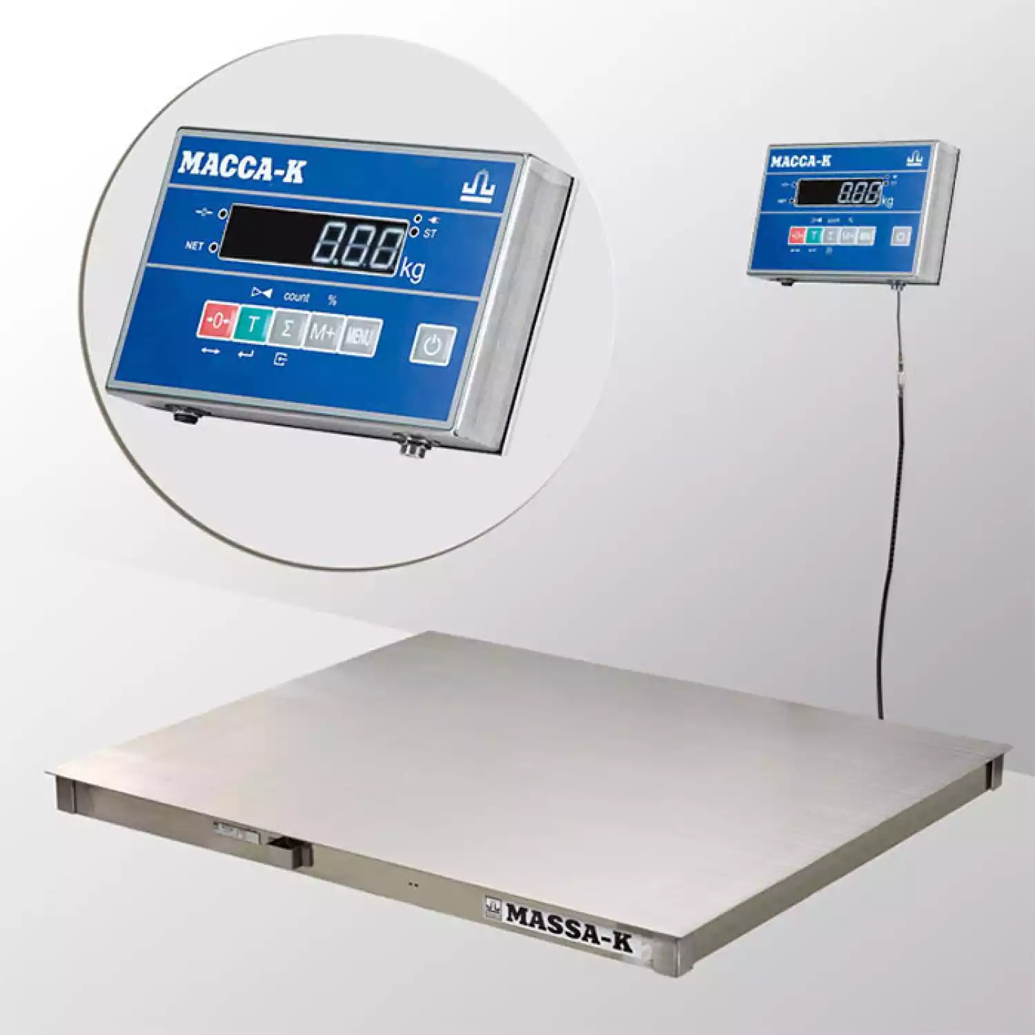 Весы платформенные электронные 4D-PM.S-15/12-1000-AB - 1