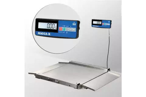 Весы платформенные электронные 4D-LA.S-10/10-1500-A(RUEW)