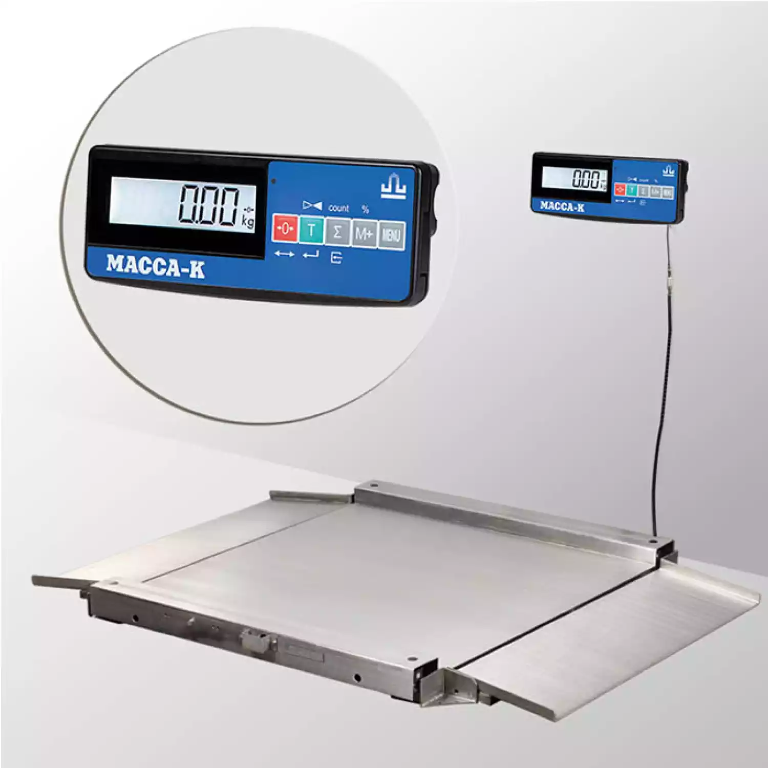 Весы платформенные электронные 4D-LA.S-10/10-500-A(RUEW) - 1
