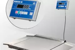 Весы платформенные электронные 4D-LA.S-10/10-500-AB