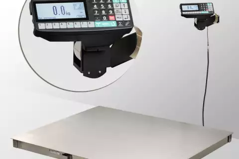 Весы платформенные электронные с печатью этикеток 4D-PM.S-15/12-3000-RP