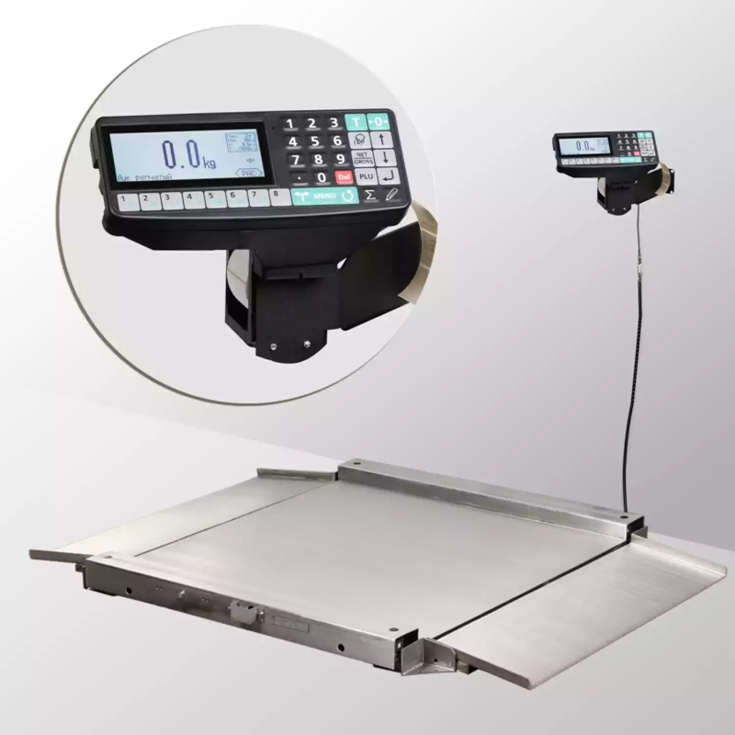 Весы платформенные электронные с печатью этикеток 4D-LA.S-10/10-500-RP - 1