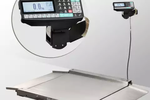 Весы платформенные электронные с печатью этикеток 4D-LA.S-10/10-1000-RP