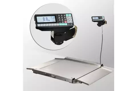 Весы платформенные электронные с печатью этикеток 4D-LA.S-10/10-1500-RP