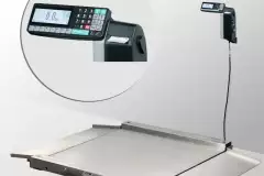 Весы платформенные электронные с печатью этикеток 4D-LA.S-10/10-500-RL