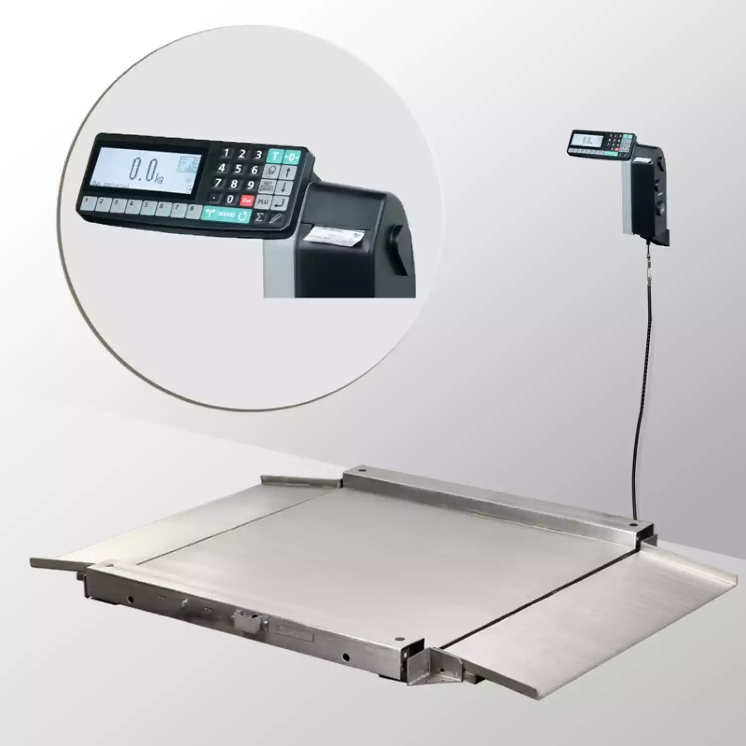 Весы платформенные электронные с печатью этикеток 4D-LA.S-10/10-1000-RL - 1