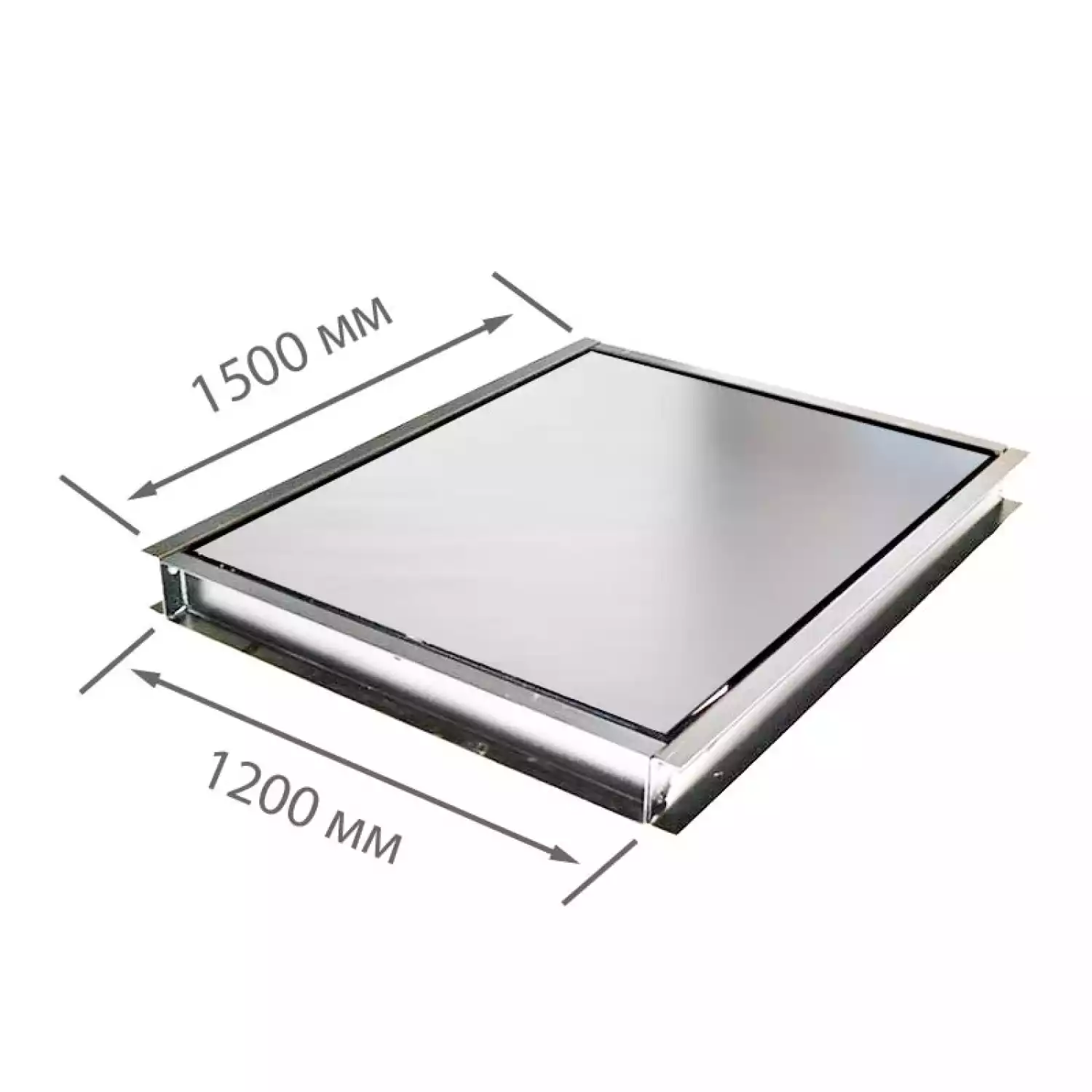 Весы платформенные электронные врезные 4D-PMF.S-15/12-1000-AB(RUEW) - 2