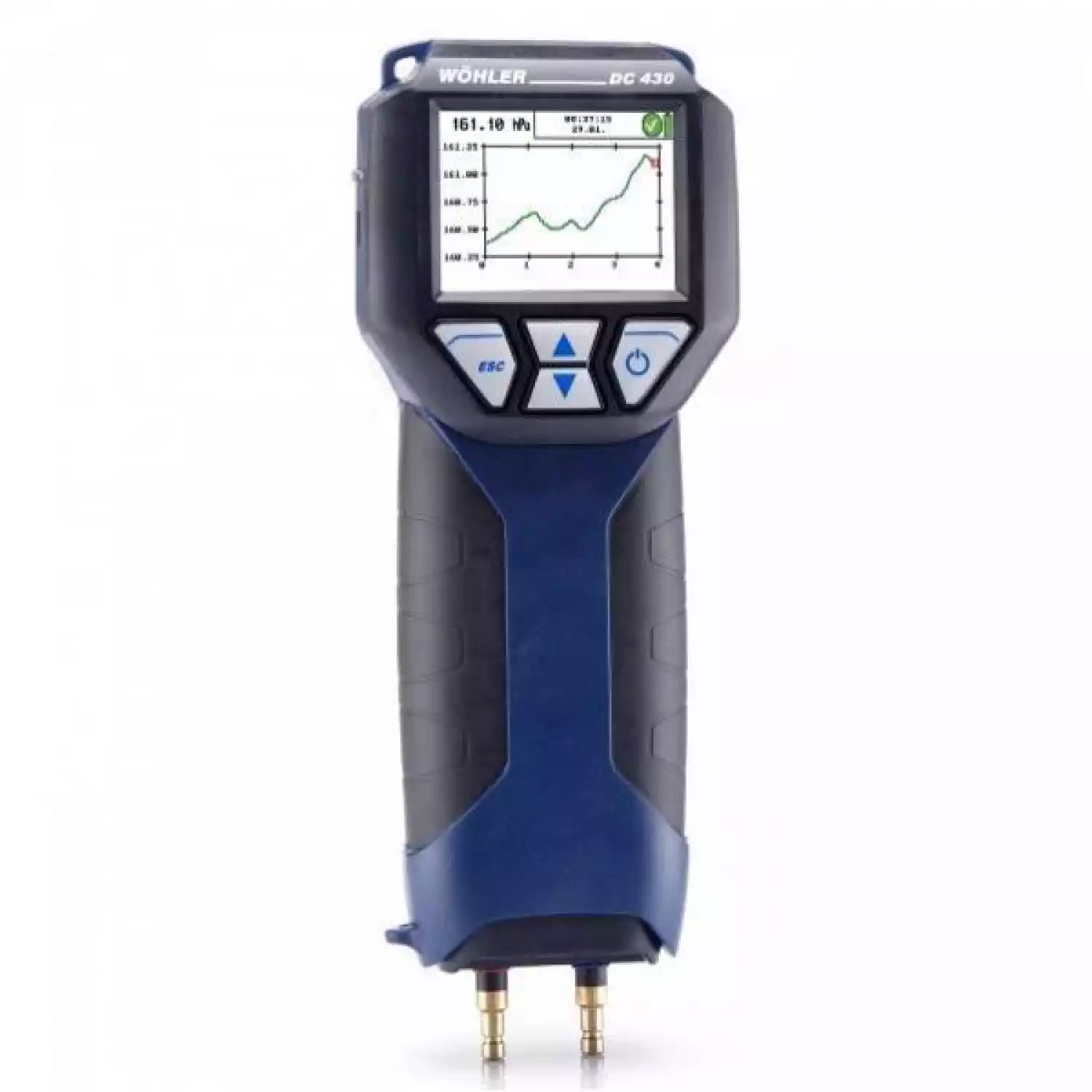 Манометр Wöhler DC 430 для контроля герметичности газовых систем - 1