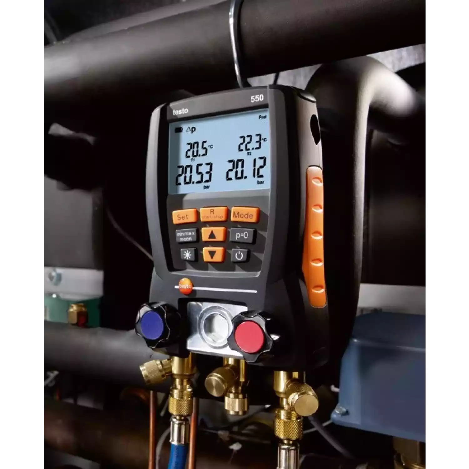 Манометрический коллектор testo 550-2 - 4