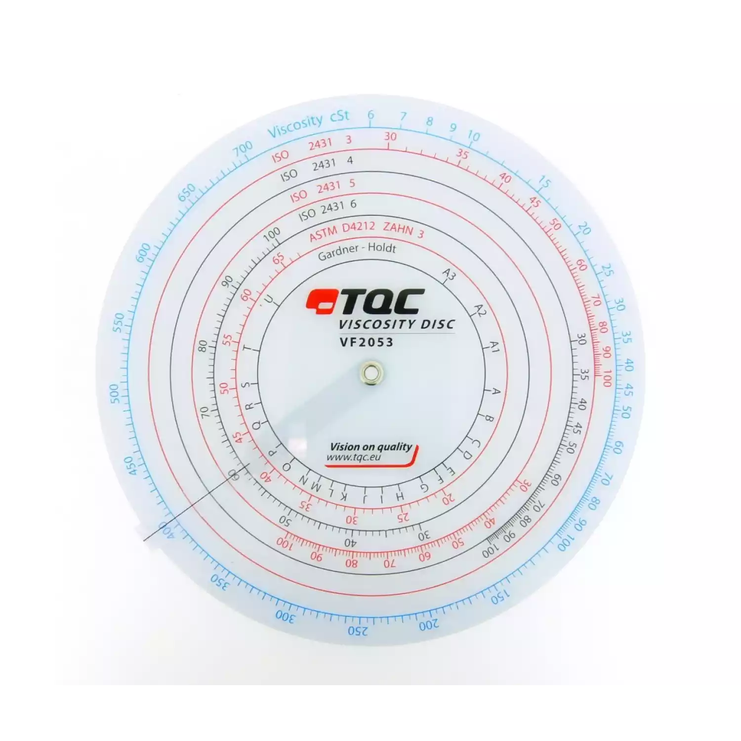 Диск для пересчета вязкости TQC VF2053 - 1