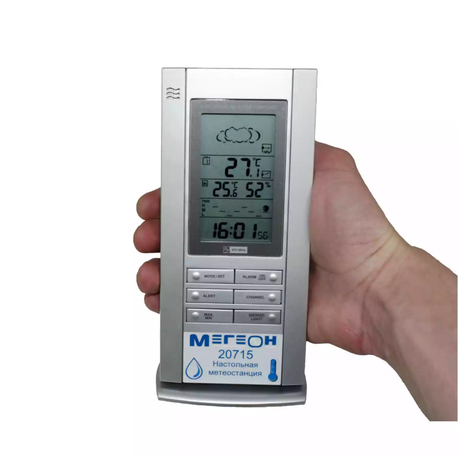 МЕГЕОН 20715 метеостанция настольная - 2