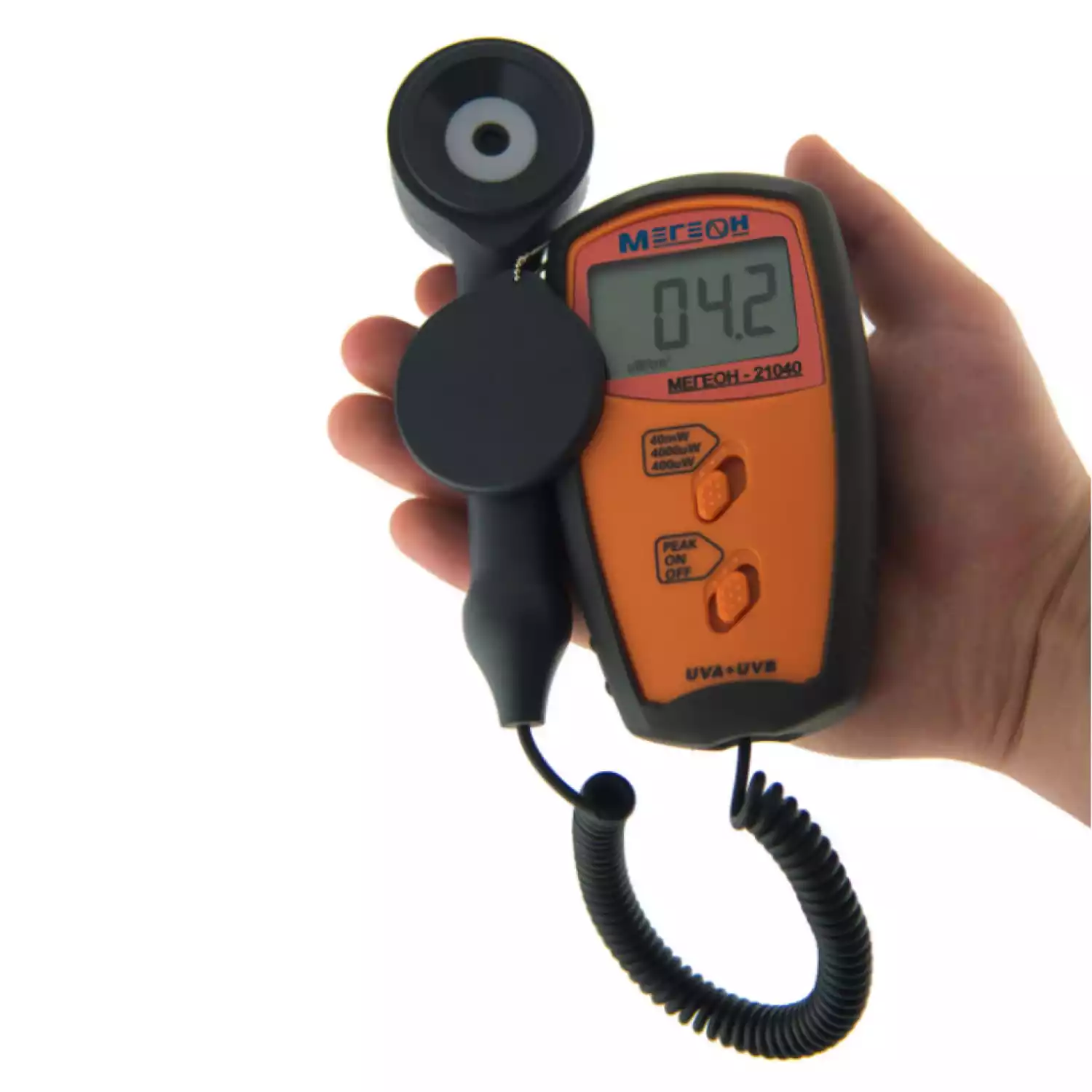 МЕГЕОН 21040 измеритель ультрафиолетового излучения (УФ-метр) - 2
